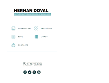 Tablet Screenshot of hernandoval.com